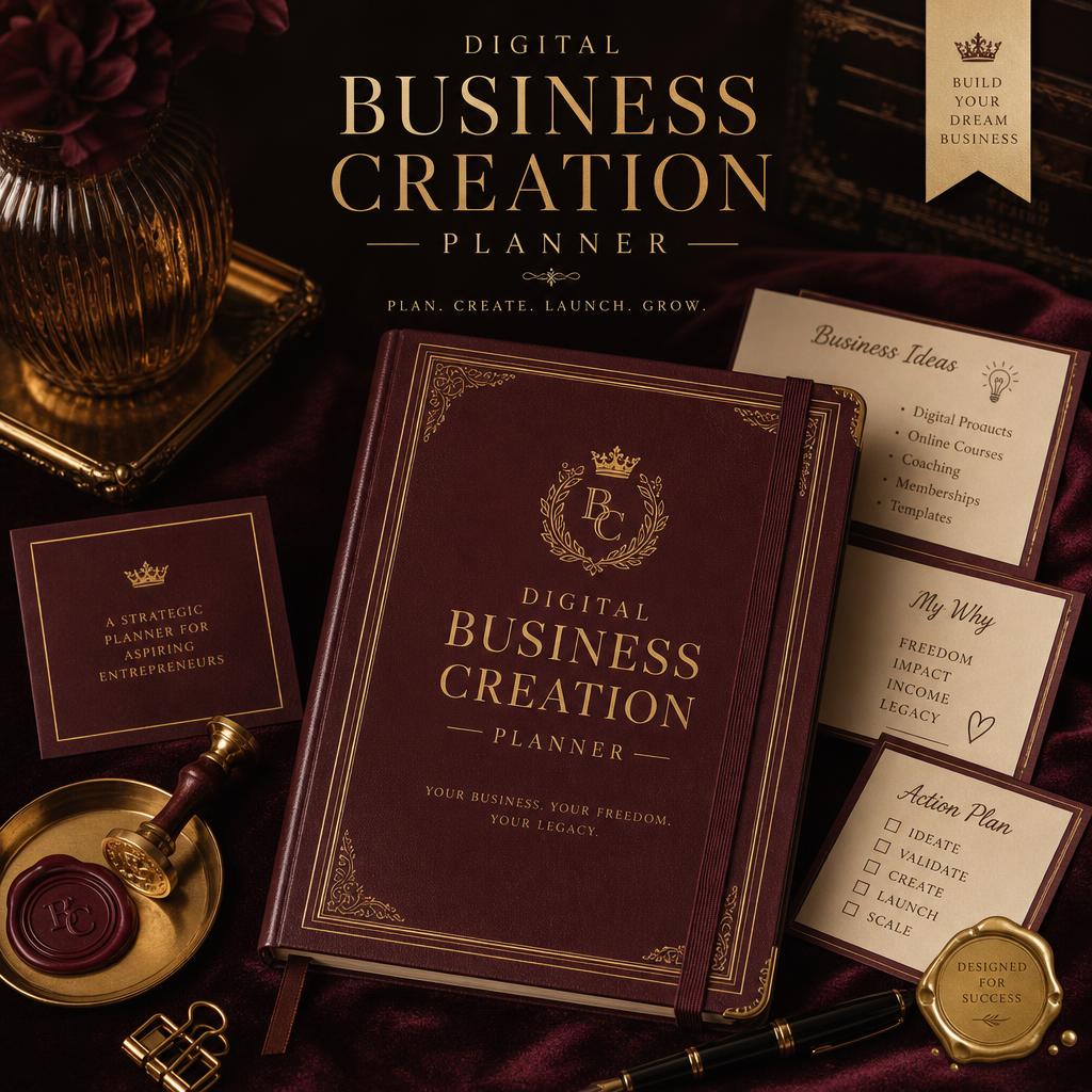 Digital Business Creation Planner